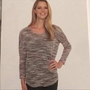 Olive and Oak space dye sweater